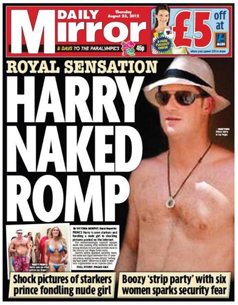 prince harry nude|Prince Harry Comments on Nude Photos Taken in Las Vegas.